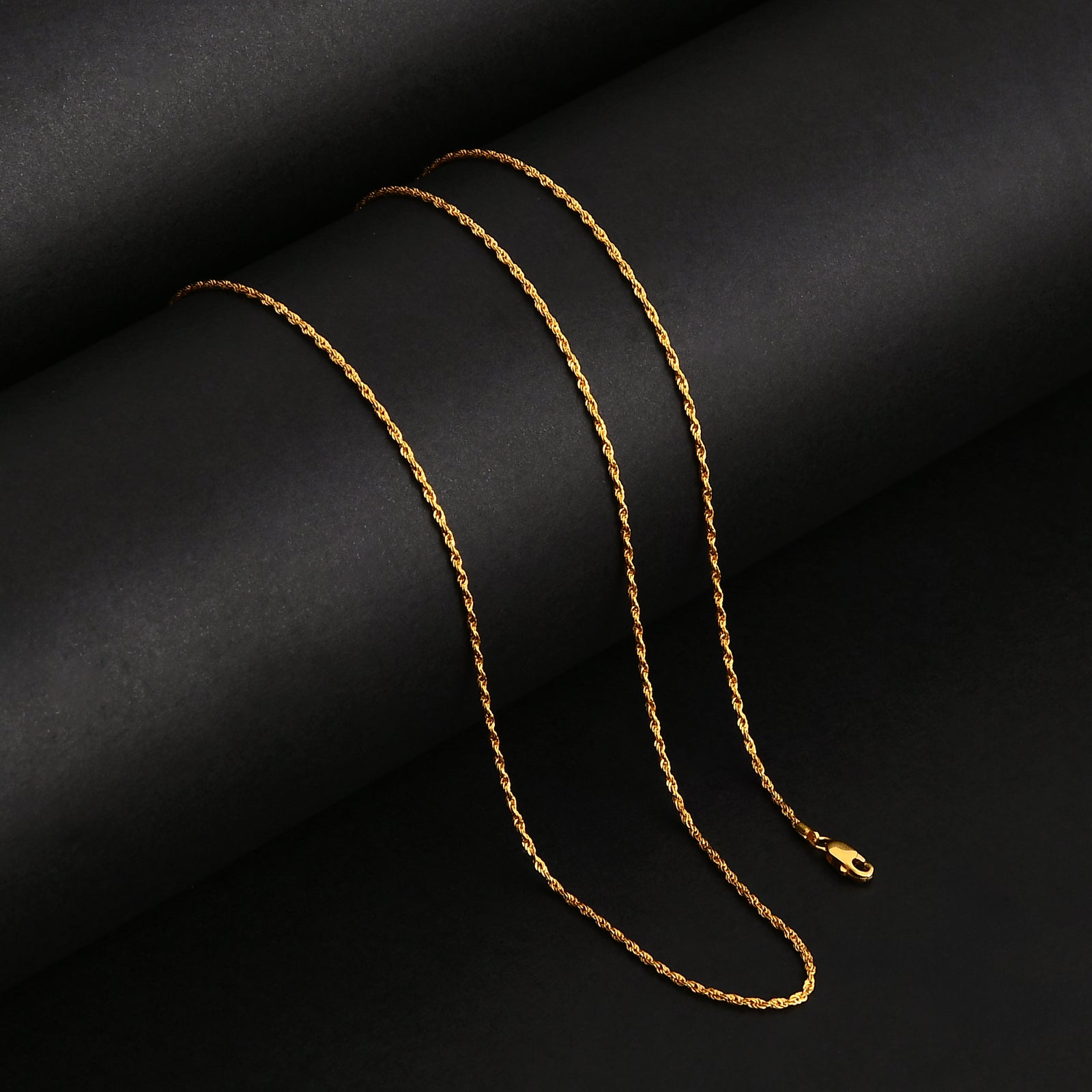 916 Gold Kordelkette ca. 50 cm ca. 1,37g
