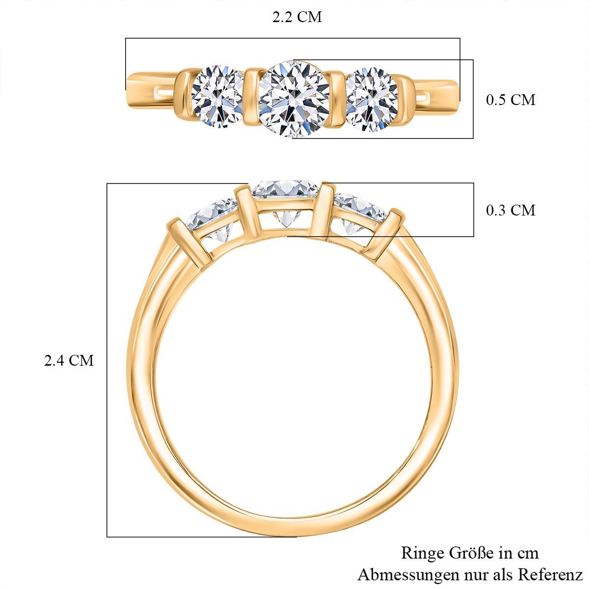 Gelbgold Vermeil