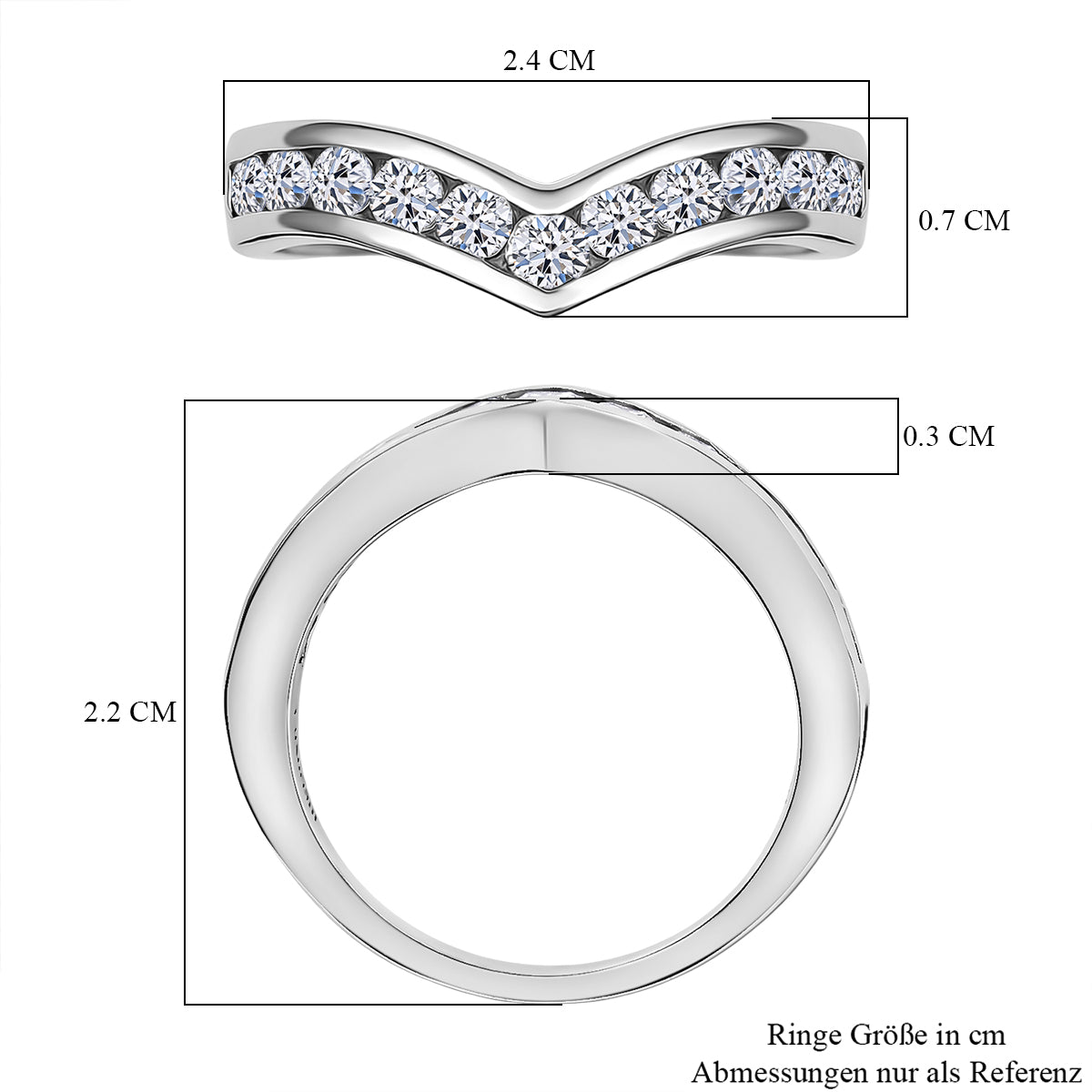 Rhodium-Überzug