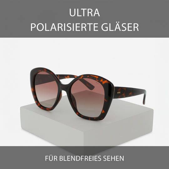 Sole & Luce, Swiss Eyewear, U400 Schutz Sonnenbrille, Demi