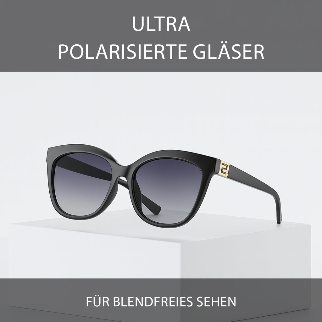 Sole & Luce - Swiss Eyewear, UV400 Sonnenbrille, Schwarz