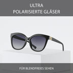 Sole & Luce - Swiss Eyewear, UV400 Sonnenbrille, Schwarz