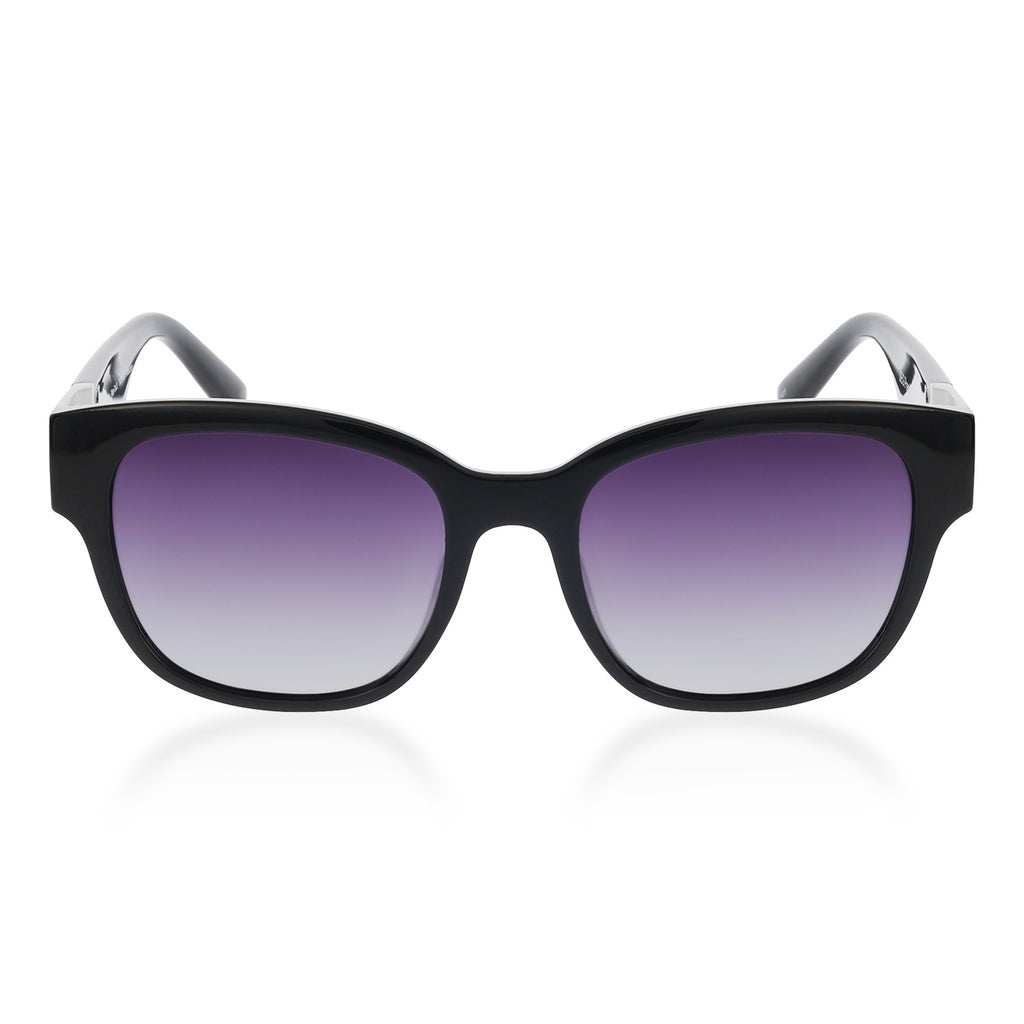 Sole & Luce, Swiss Eyewear, U400 Schutz Sonnenbrille, Schwarz