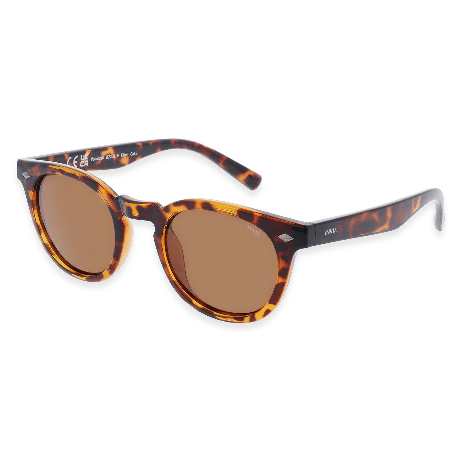 Sole & Luce - Swiss Eyewear, UJV400 Sonnenbrille, Demi Braun