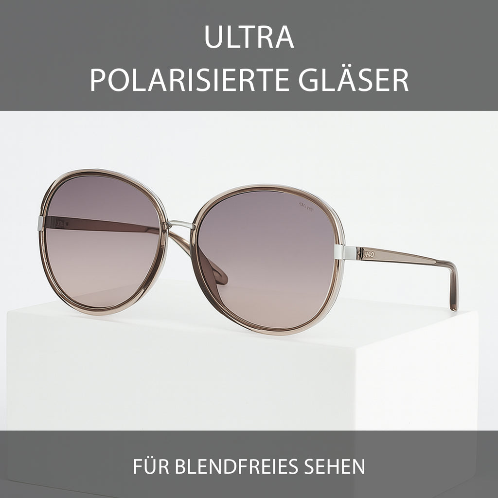 Sole & Luce - Swiss Eyewear, UV400 Sonnenbrille, Grau