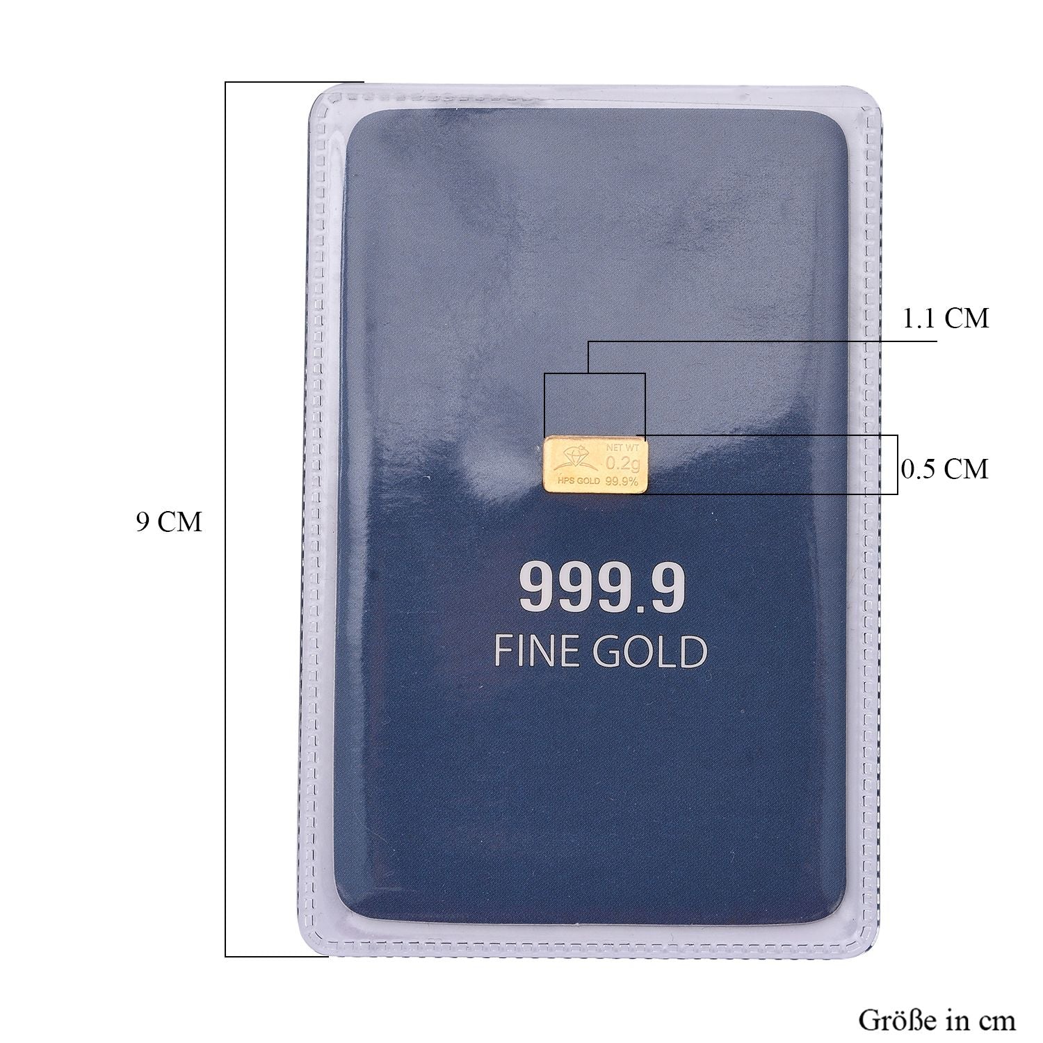 999 Gold Schmuckzubehör ca. 0.20 gram