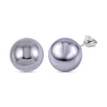 Terahertz Ohrringe 925 Silber rhodiniert ca. 10.00 ct