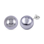 Terahertz Ohrringe 925 Silber rhodiniert ca. 10.00 ct