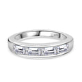 Moissanit Ring 925 Silber (Größe 17.00) ca. 1,12 ct