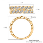 750 Gelbgold Vermeil