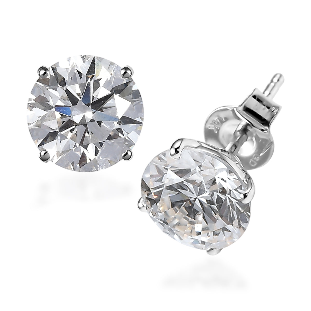 LUXURIANT DIAMOND - Lab Grown Diamant VS-GH Ohrringe 585 Gold ca. 4,00 ct.
