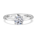 LUXURIANT DIAMOND - Lab Grown Diamant D-IF IGI zertifiziert Ring 950 Platin (Größe 20.00) ca. 1.00 ct