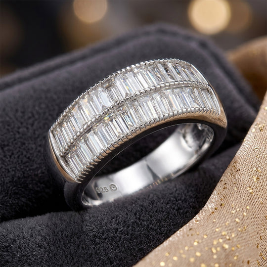 LUXURIANT DIAMOND - Lab Grown Diamant I1-GH Ring 925 Silber (Größe 20.00) ca. 1.50 ct