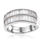 LUXURIANT DIAMOND - Lab Grown Diamant I1-GH Ring 925 Silber (Größe 17.00) ca. 1,50 ct