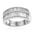LUXURIANT DIAMOND - Lab Grown Diamant I1-GH Ring 925 Silber (Größe 18.00) ca. 1.50 ct