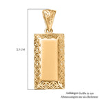 Exklusiv Angebot - 585 Gold Barren Anhänger