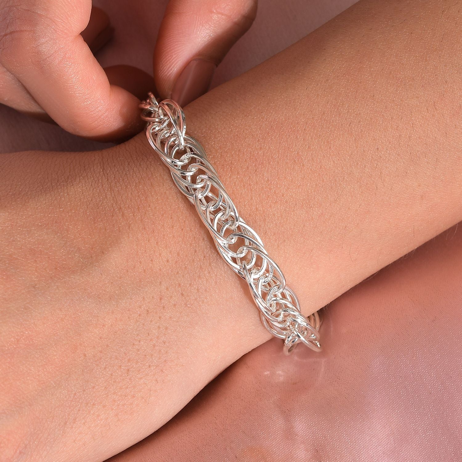 925 Silber Armband ca. 19 cm ca. 18,83g