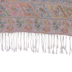 Schal mit Paisley-Muster und Fransen, 70x180cm, Mehrfarbig