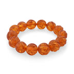 Synthetischer Bernstein Armband 19 cm