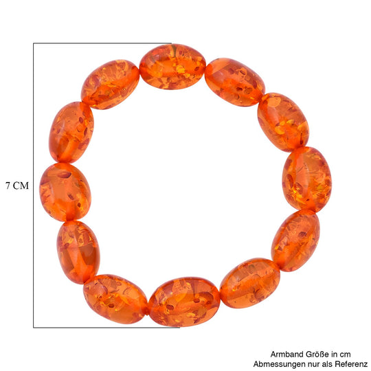 Synthetisches Bernstein Armband, 19 cm