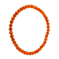 Synthetischer Bernstein Kette 61 cm