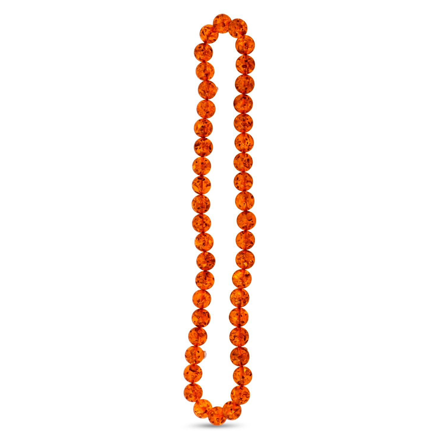 Synthetischer Bernstein Kette 61 cm