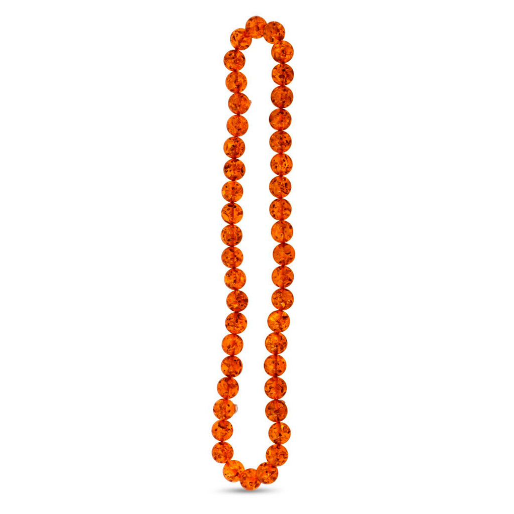 Synthetischer Bernstein Kette 61 cm
