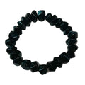 Schwarzer Achat Armband Flexibel cm ca. 130.00 ct