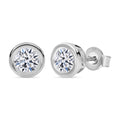LUXURIANT DIAMOND - Lab Grown Diamant SI-GH Ohrringe 925 Silber Rhodiniert (10-15 Werktage Lieferzeit) ca. 1.00 ct