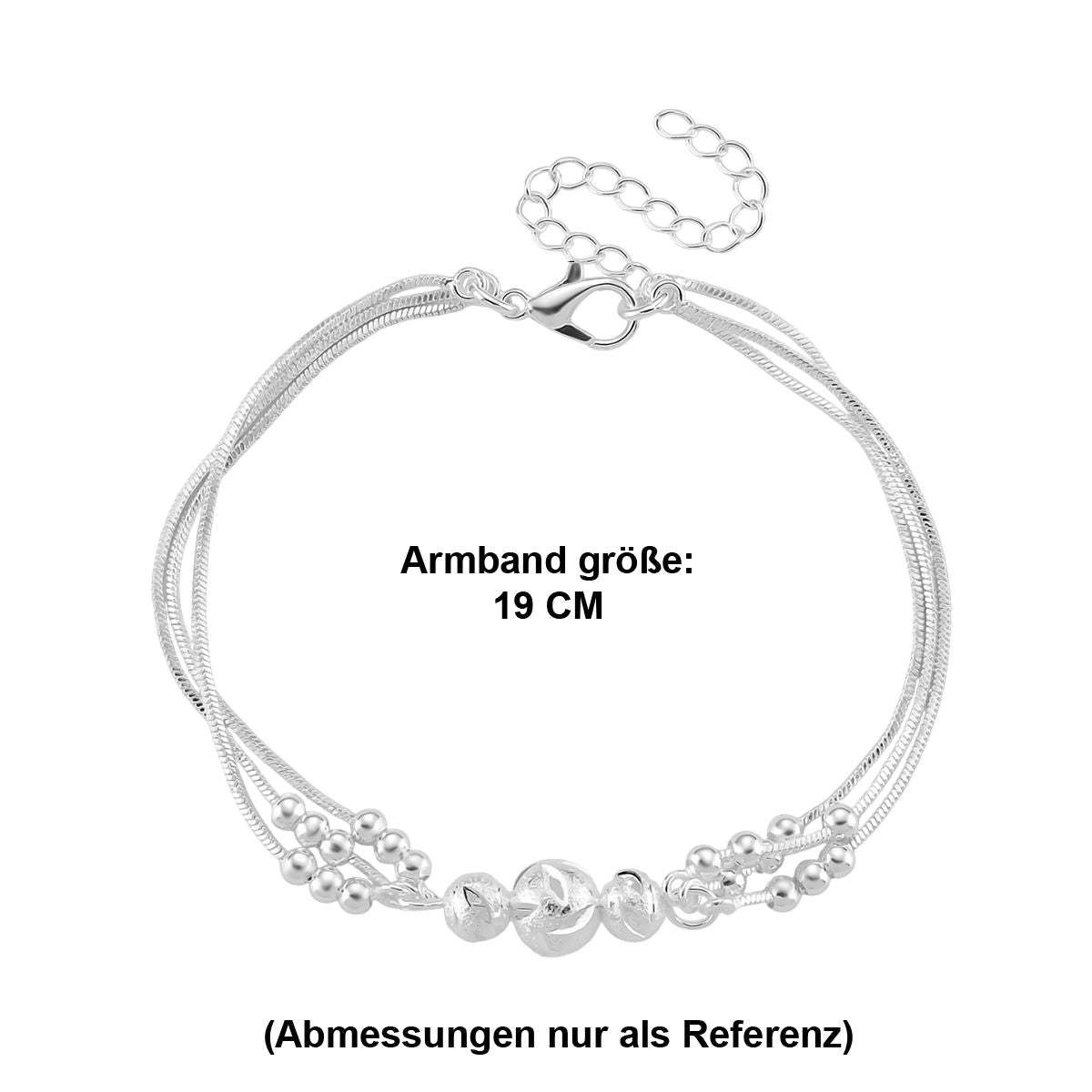 Flexibles Designer Armband ca. 19 cm ca. 4,27g
