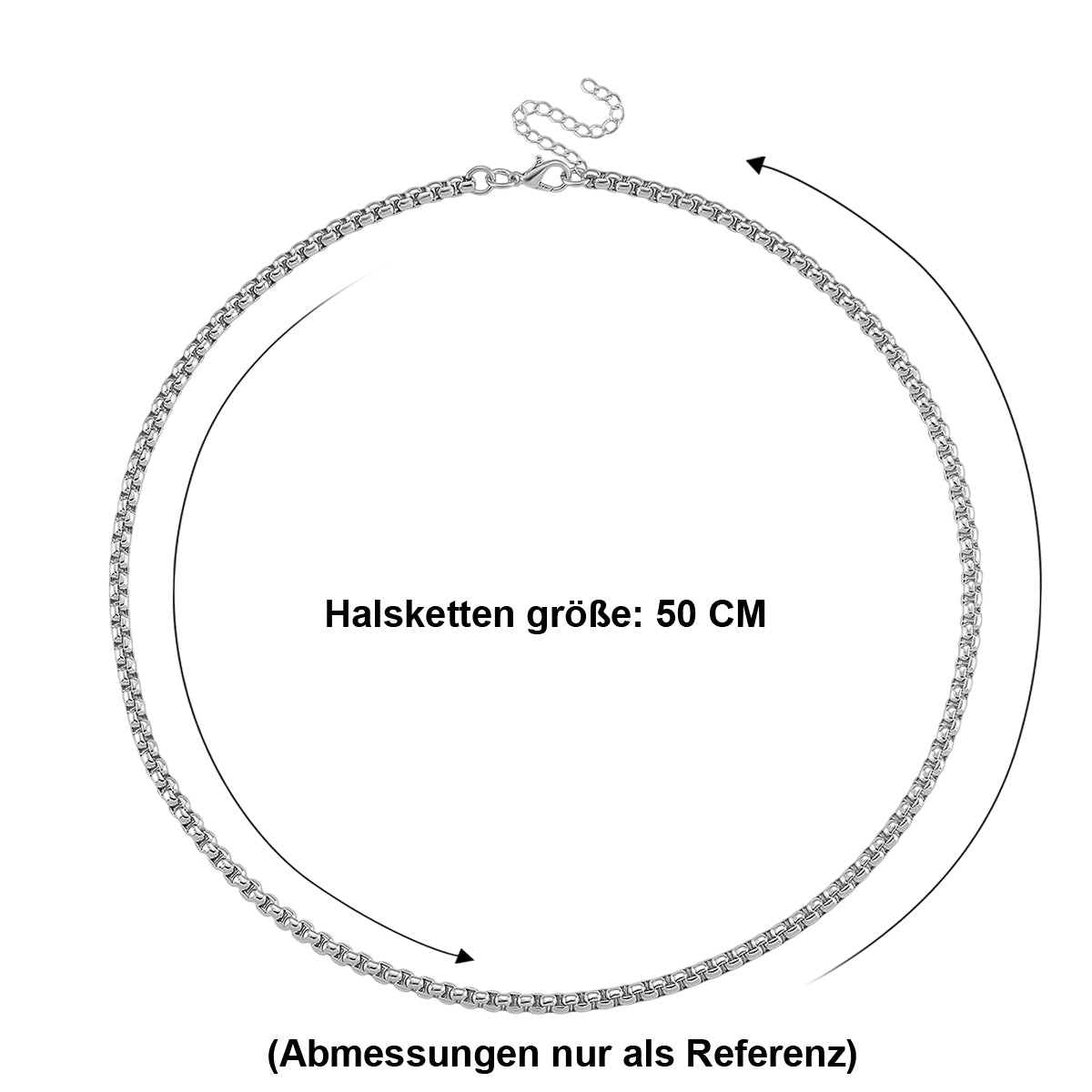 Messing  Halskette ca. 50 cm ca. 25,87g