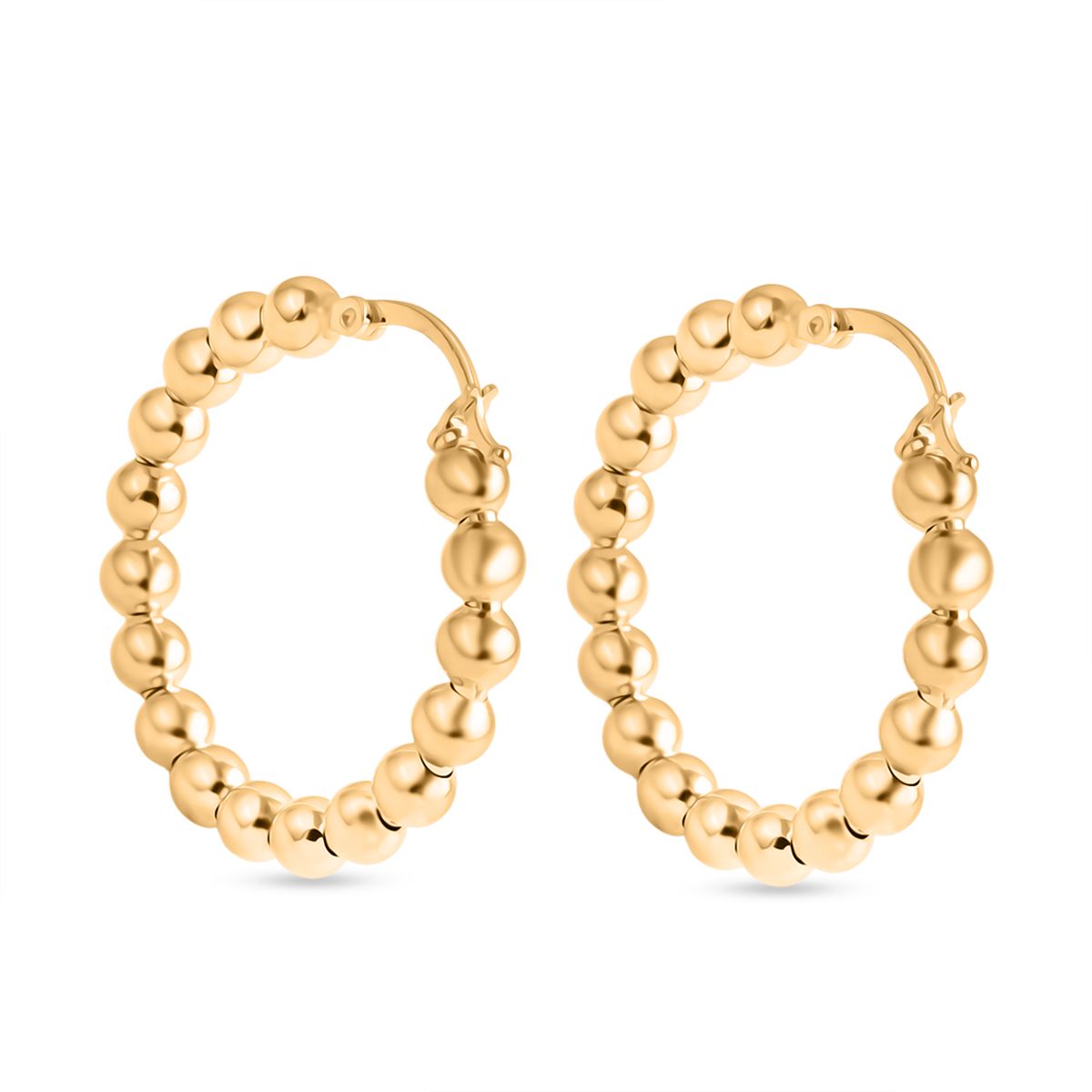 Royal Bali Kollektion - 375 Gold Ohrringe 2,65g