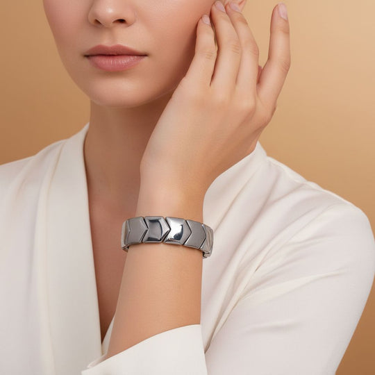 Terahertz Armband, flexibel (ca. 20 cm), ca. 320.00 ct
