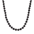 Shungit Kette ca. 76 cm, ca. 600.00 ct