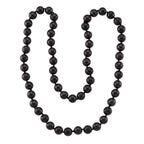 Shungit Kette ca. 76 cm, ca. 600.00 ct