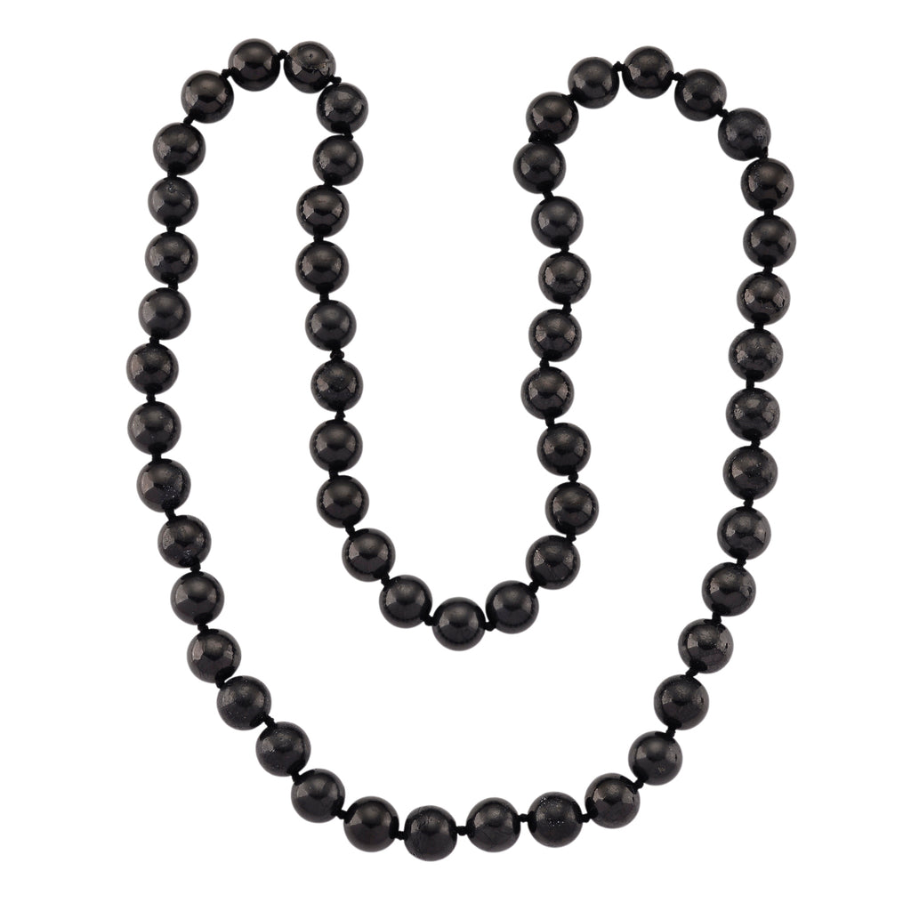 Shungit Kette ca. 76 cm, ca. 600.00 ct
