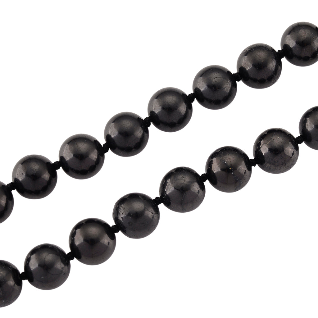 Shungit Kette ca. 76 cm, ca. 600.00 ct