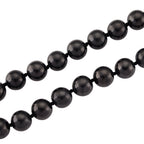 Shungit Kette ca. 76 cm, ca. 600.00 ct
