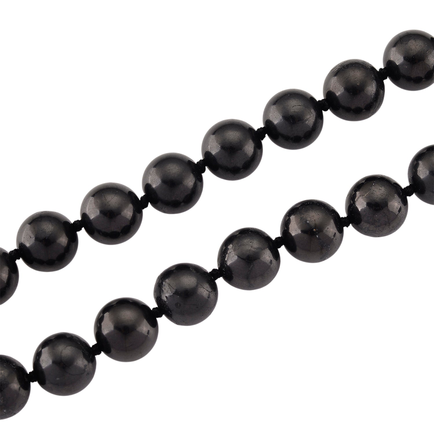 Shungit Kette ca. 76 cm, ca. 600.00 ct