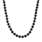 Shungit Kette ca. 76 cm, ca. 600.00 ct