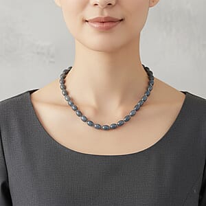 EXTREM SELTEN Natürlicher Olmek Jadeit Typ A Halskette ca. 50 cm 925 Silber Rhodiniert ca. 350.00 ct