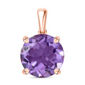 D’Joy AA Rose De France Amethyst und Zirkon Anhänger - 5,92 ct.