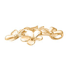 Natur inspiriert- 585 Gold Frangipani Anhänger 2,12g