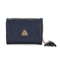 RFID-Geldbörse mit Zippverschluss, 11 x 8 x 4 cm, Marineblau