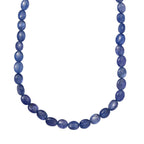 AAA Tansanit Halskette ca. 45 cm 585 Gold ca. 78,00 ct.