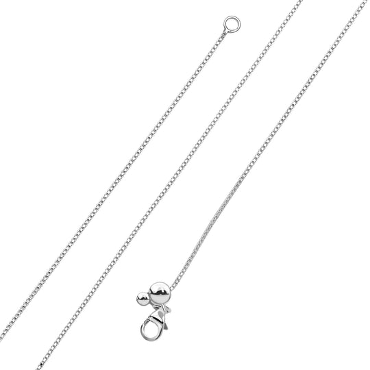 BANGKOK CLOSE OUT - Boxkette, 925 Silber, ca. 50 cm ca. 2,15g