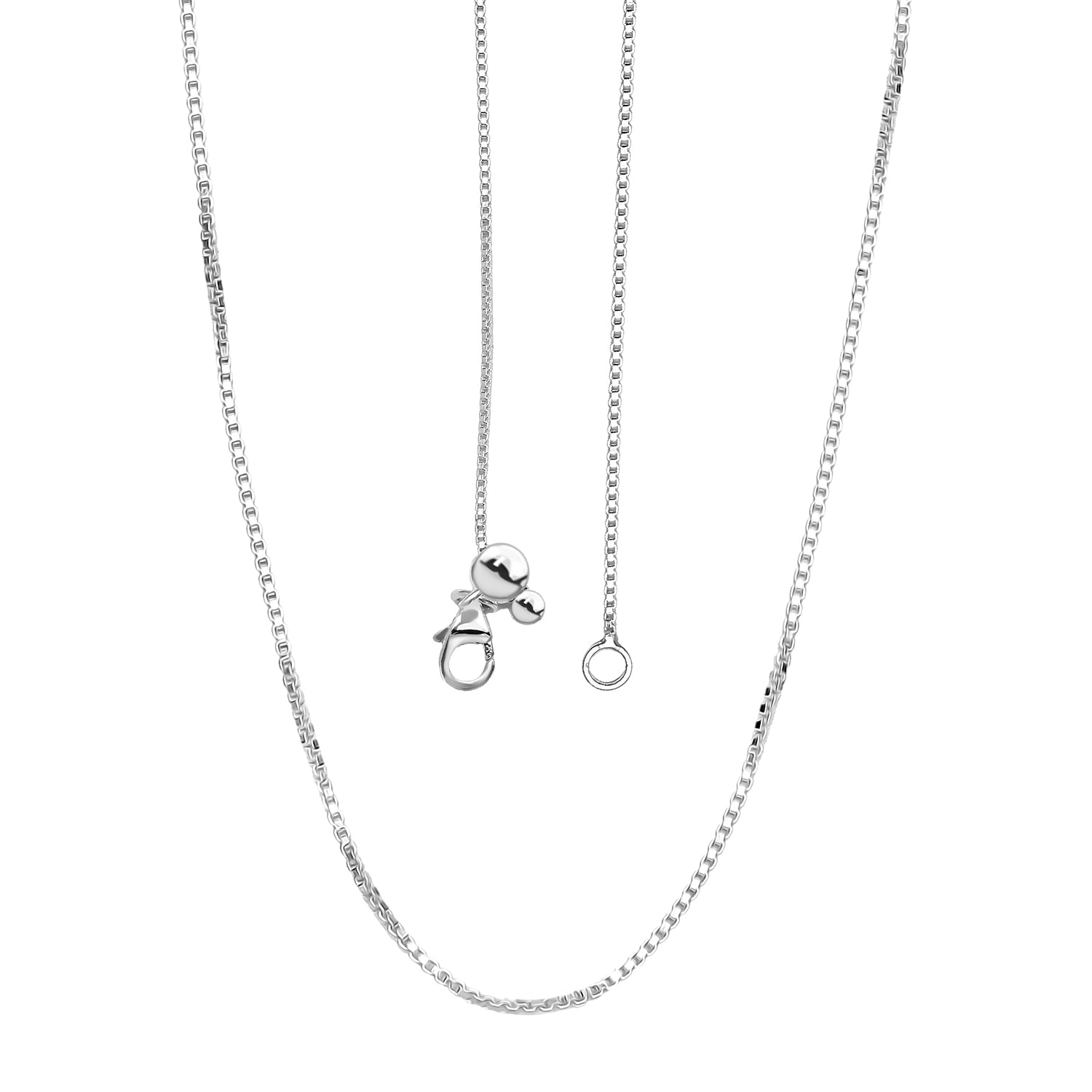 BANGKOK CLOSE OUT - Boxkette, 925 Silber, ca. 50 cm ca. 2,15g