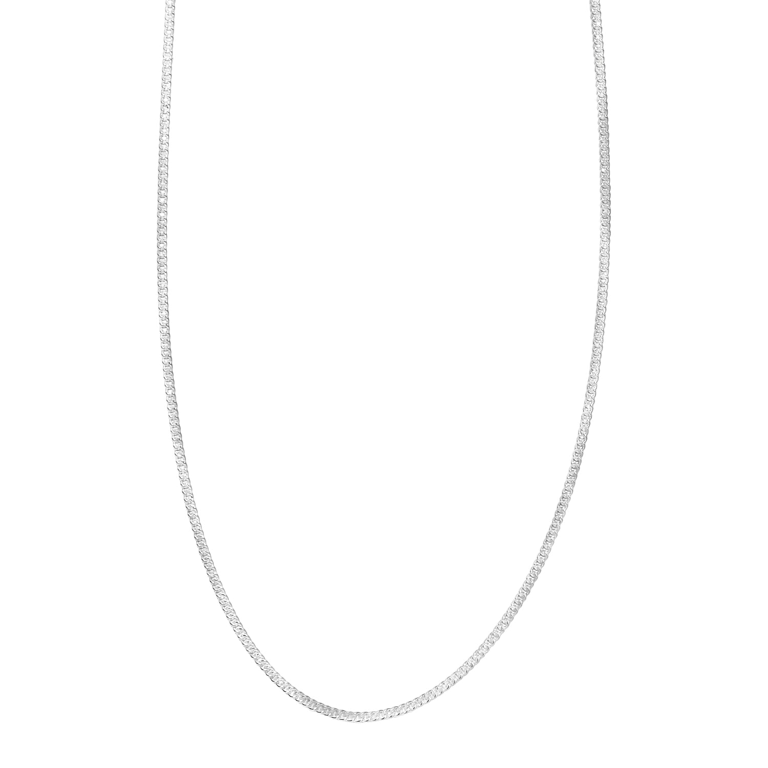 BANGKOK CLOSE OUT - Kordelkette, 925 Silber, ca. 50 cm ca. 2,15g