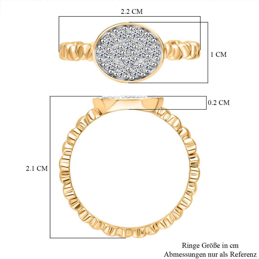750 Gelbgold Vermeil