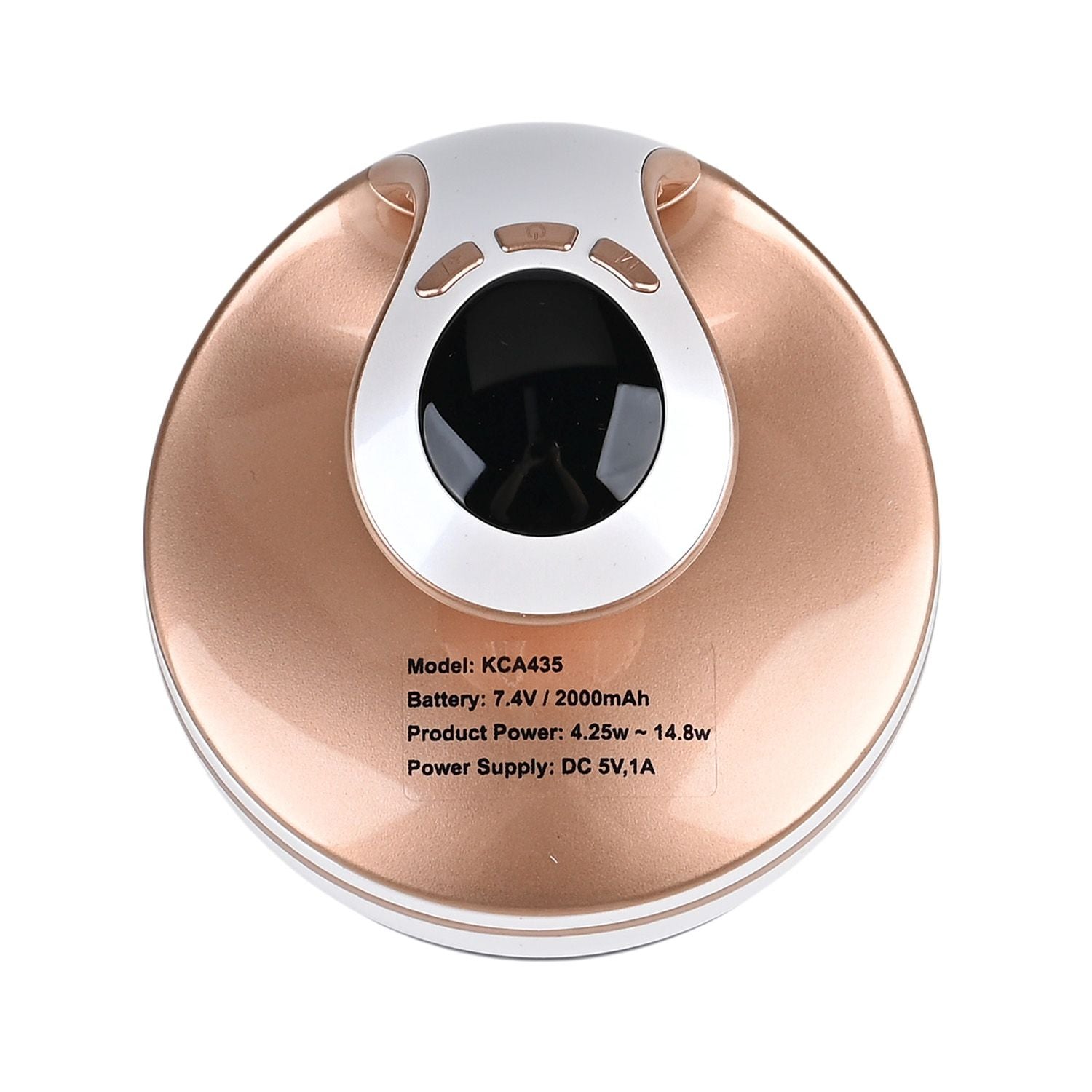 BEAULUXE - Ultraschall-Kavitations-Massager zur Körperformung, Weißgold